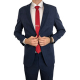 Terno Slim Masculino Diversas Cores Microfibra Promoção 