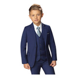 Terno Social Masculino Infantil Slim Fit