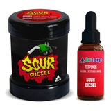 Terpenos Sour Diesel 10ml Wax Liquidizer Shatter Bho Rosin