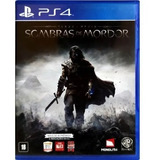 Terra-média: Sombras De Mordor / Ps4 Mídia Física