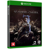 Terra Media Sombras Da Guerra   Xbox One     Física  br