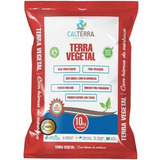 Terra Vegetal Adubada Humus De Minhoca Esterco Calterra 10kg