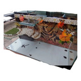 Terrario Com Plataforma 200litros