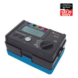 Terrômetro Digital Lcd 3 3 4 Dígitos C bolsa Mtr 1522 Minipa