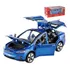 Tesla Model X Porta Asa De Gaivota Miniatura Carros De Metal