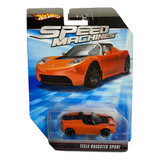 Tesla Roadster Sport Speed Machines 2010 Hot Wheels 1/64
