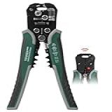 TESMEN TWS-322 Descascador De Fio Autoajustável Com Detecção De Tensão Sem Contato- Ferramenta Descascadora De Fio Automática 4 Em 1- Cortador De Fio Universal E Ferramenta De Crimpagem- 10-24 AWG