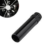 Tesnaao 1 Peça Chave De Porca Estriada Cubo Antiferrugem Ferramenta De Soquete De Remoção De Parafuso Antifurto Chave De Porcas De Afinador De Ranhura De Aço Ferramentas De Modificação De Carro