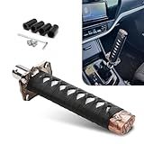 Tesnaao Pack 1 Maçaneta De Mudança De Marcha De Carro Com Ferramenta De Instalação Barra Controladora De Transmissão Manual De Veículo De Metal Durável Acessórios De Botão De Câmbio Automotivo