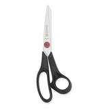 Tesoura Canhoto Multiuso 21 Cm Ponto Vermelho Mundial 8 1 2