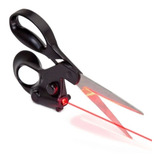 Tesoura Com Mira Laser Lanmax Cortes Precisos