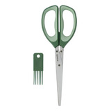 Tesoura Culinária Tempero Ervas Vegetais 5 Lâminas Brabantia