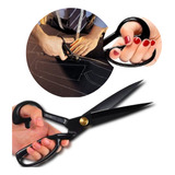 Tesoura De Alfaiate N 10 Corte Profissional Cabo Borracha