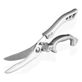 Tesoura De Cozinha Aço Inox Cortar Osso De Frango Peixe