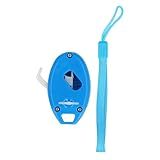 Tesoura De Tubo De Sêmen Congelado Cortador De Palha De Sêmen Para Inseminação Artificial De Gado Universal Para Canudos De Plástico De 0 25 Ml E 0 5 Ml Design Azul Durável Para