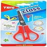 Tesoura Escolar Class 13Cm Azul Cart C 1 Un Tris
