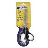 Tesoura Multiuso Acrilex Anatômica De 19 Cm Preta 22529