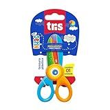 Tesoura Plastica Tris Nhac Cartela 1 Unidade