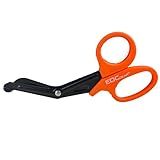 Tesoura Ponta Romba Aph Tático Primeiros Socorros Emergência Laranja