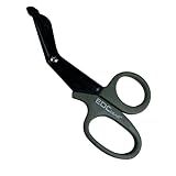 Tesoura Ponta Romba Aph Tático Primeiros Socorros Emergência Verde