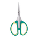 Tesoura Precisão 10 Cm Costura Artesanato Cabo Soft Lanmax