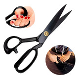 Tesoura Profissional De Alfaiate 10 Polegadas Tecelão Corte Costura Patchwork Artesanato Vbs Brasil Cor Preto Eva