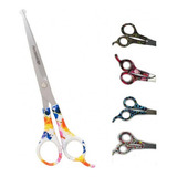 Tesoura Reta Pet Shop Banho E Tosa Tosador 8 5 Pol Original