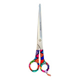 Tesoura Reta Pet Shop Banho E Tosa Tosador 8 5 Pol Original