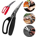 Tesoura Trinchante Corta Frango Peixe Profissional Premium