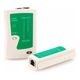 Testador Cabo De Rede Lan Rj45 Telefone Rj11 Profissional