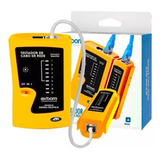 Testador De Cabo De Rede Rj45 Rj11 Profissional Cable Tester