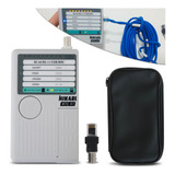 Testador De Cabos Usb Rj45 Rj11 Bnc Com Capa Hikari Htc 41