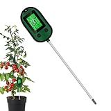 Testador De Medidor De PH Para Plantas Medidor De Umidade Vegetal 5 Em 1 Para Detector De Hidrômetro De Plantas Pequenas Kit De Teste De Medidor De água De Plantas Internas Com Tela LCD Par