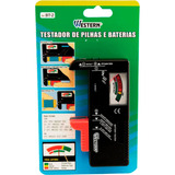 Testador De Pilhas E Baterias Bt 2w