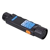 Testador De Plugue De Reboque  Circuito De Cabo De Reboque ABS   Latão Indicadores LED Leves Plugue De 13 Pinos Para A Barra De Reboque Do Reboque Do Veículo