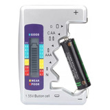Testador Medidor De Bateria Pilha Mostrador Digital Full Cor