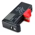 Testador Medidor De Carga Energia Pilha Bateria 1.5v E 9v Cor Preto