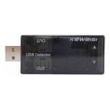 Testador Porta Usb Voltimetro