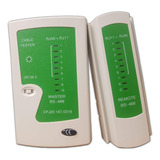 Testador Universal De Cabos De Rede Lan Rj45 E Rj11 Verde