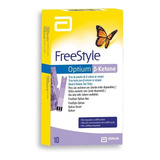 Teste De Cetose Sangue Freestyle Optium Para Monitor