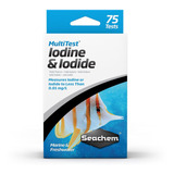 Teste De Iodo Para Aquário Seachem Multitest Iodine Iodide