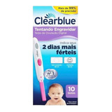 Teste De Ovulação Clearblue Digital Aparelho E 10 Tiras