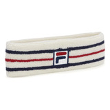 Testeira Fila Vintage Branco Marinho E Vermelho