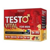 Testo Vital C D A B9 Zinco 60caps Softgel Prevent