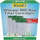 Tetra Cartuchos De Filtro Descartáveis Whisper Bio Bag 3 Unidades Para Aquários Médio 26169 