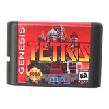 Tetris Jogo De Montar Quebra Cabeça Sega Mega Drive Genesis