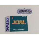 Tetris Plus Manual Original Nintendo Game Boy