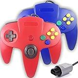 Tevodo N64 Controller Red And Blue