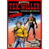 Tex Willer Encontra Zagor Especial N 3 Encontro De Heróis 132 Páginas Em Português Editora Mythos Formato 15 X 21 Capa Mole 2022 Bonellihq Cx488 A23