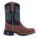 Texana Infantil Masculina Bico